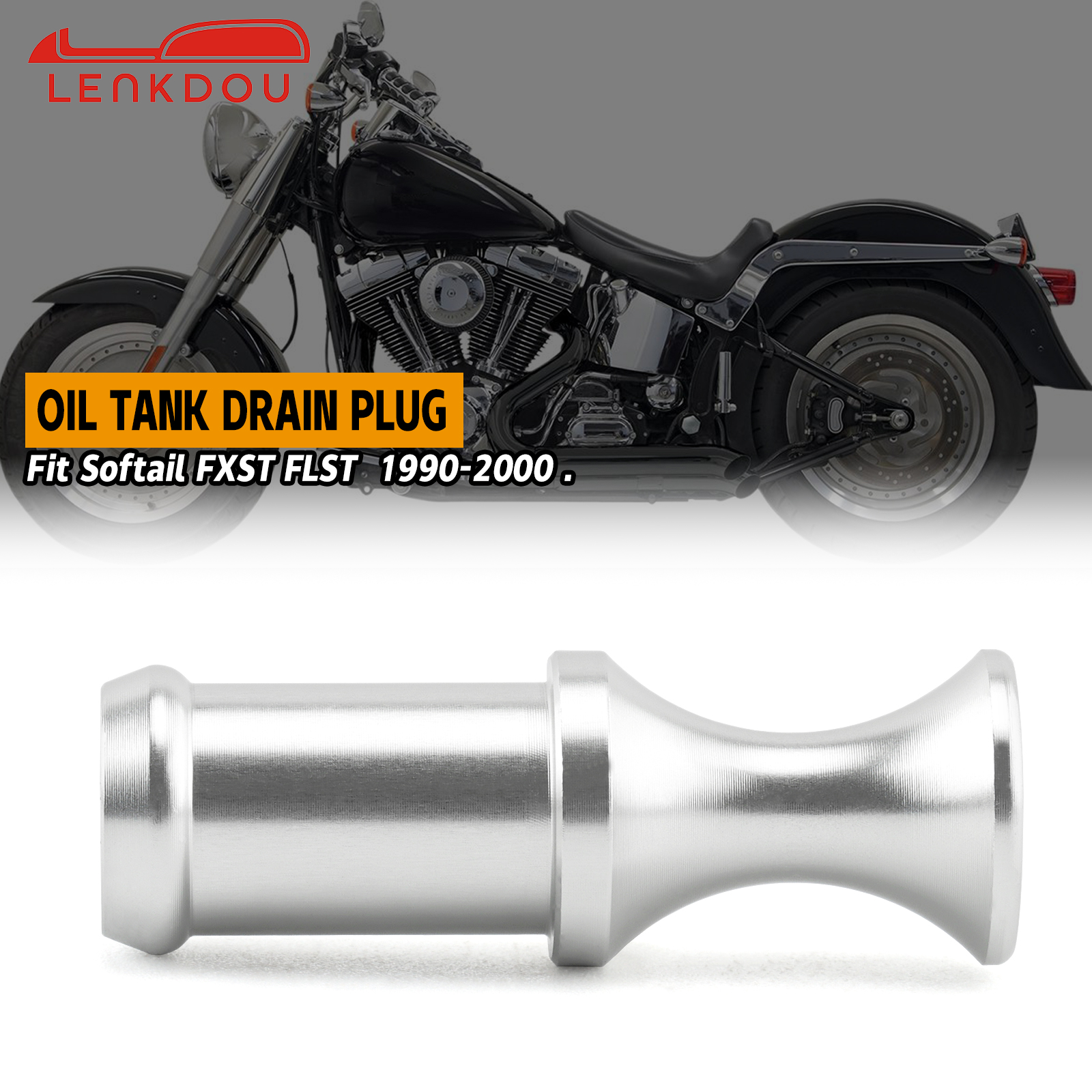 Oil Drain Tank - Motorcycle Aluminum Oil Tank Drain Plug
