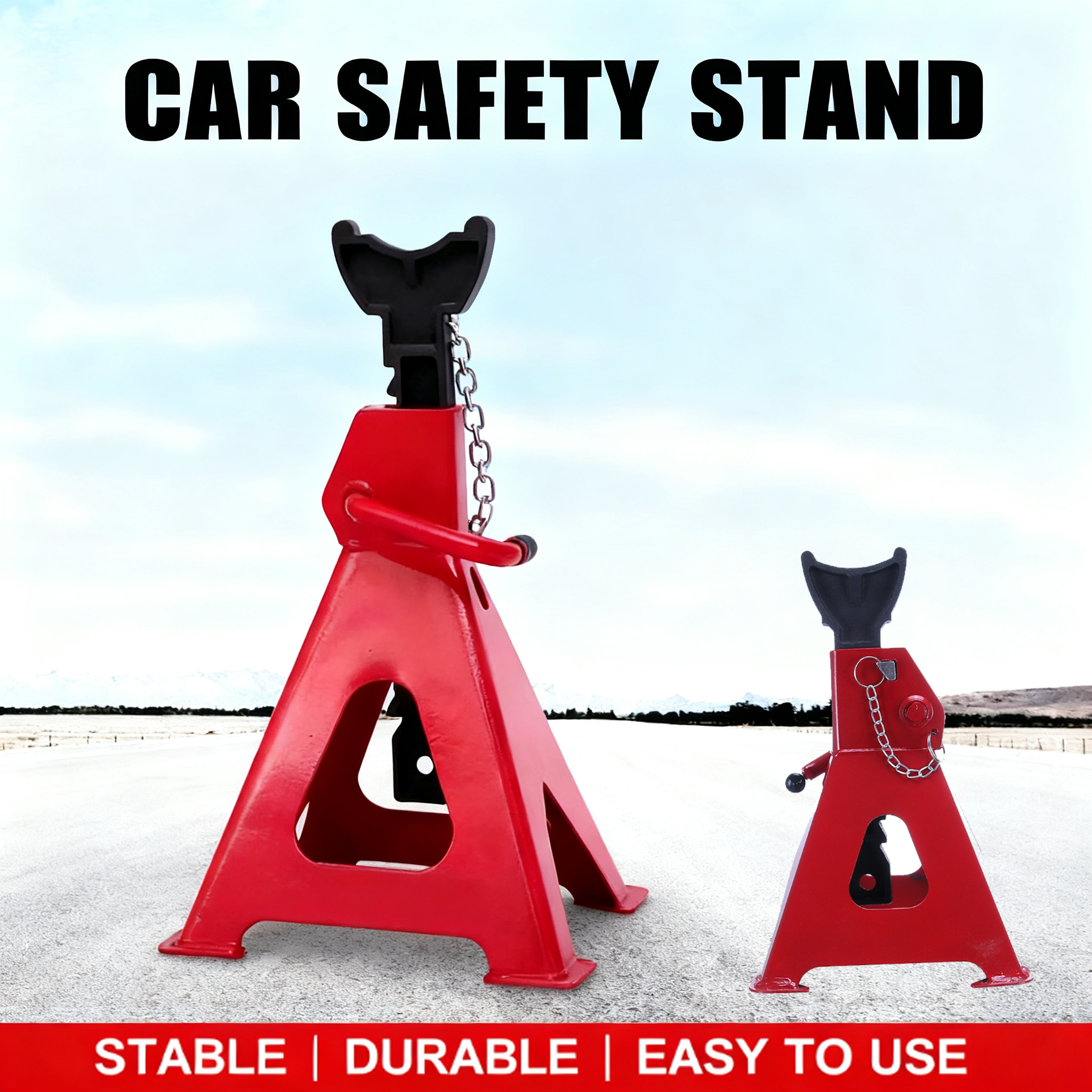 Transmission Jack Adapter - Jack Stands 3Ton Capacity Car Jack