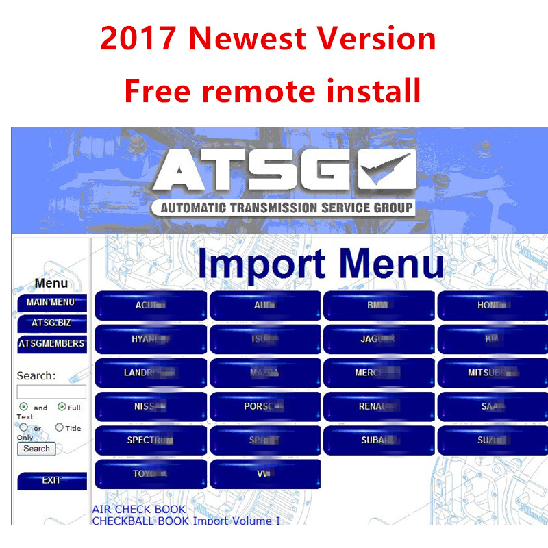 Free install ATSG 2017 auto re – обзор и цена Auto Repair Shop Software