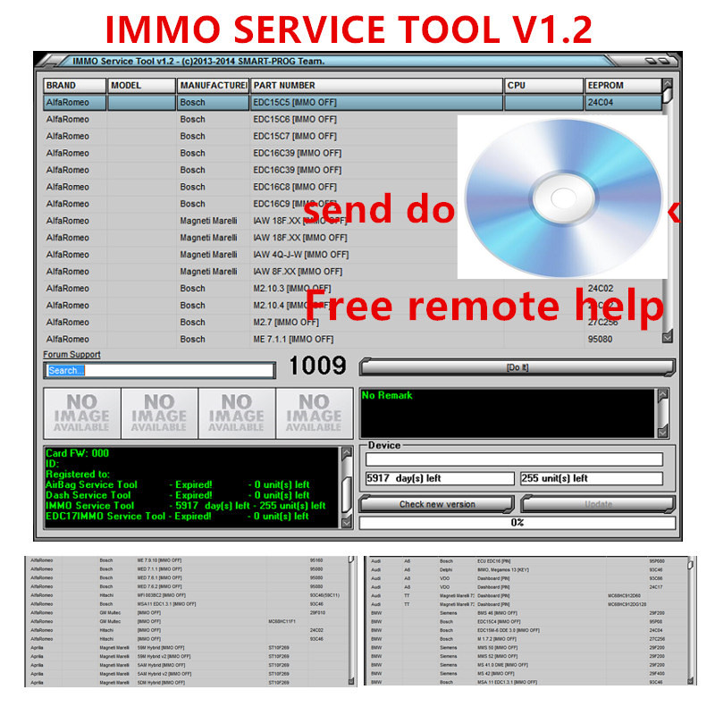 IMMO SERVICE TOOL V1.2 PIN Cod – обзор и цена Auto Repair Shop Software