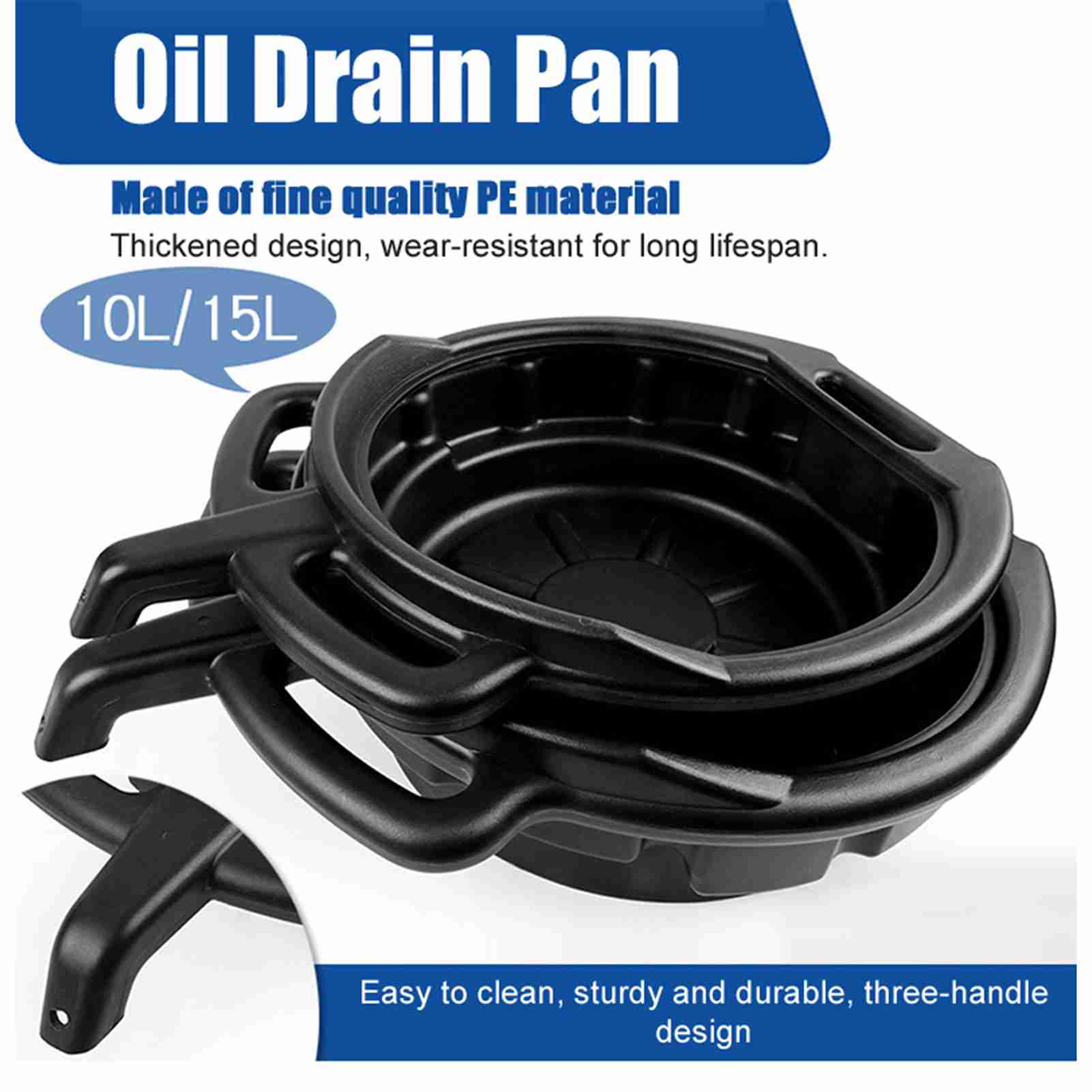 10L/15L Oil Drain Pan Waste En – обзор и цена Oil Drain Tank
