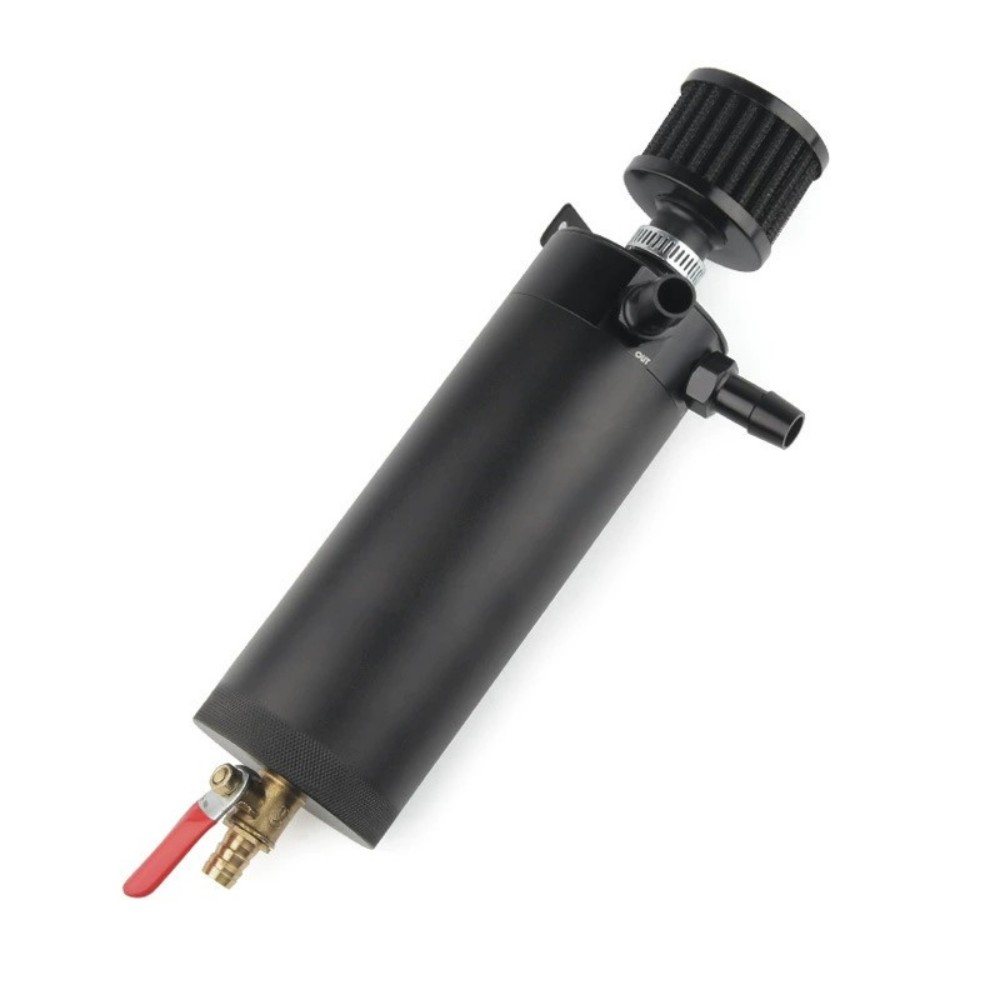 Universal 2-Port Baffled Oil C – обзор и цена Oil Drain Tank