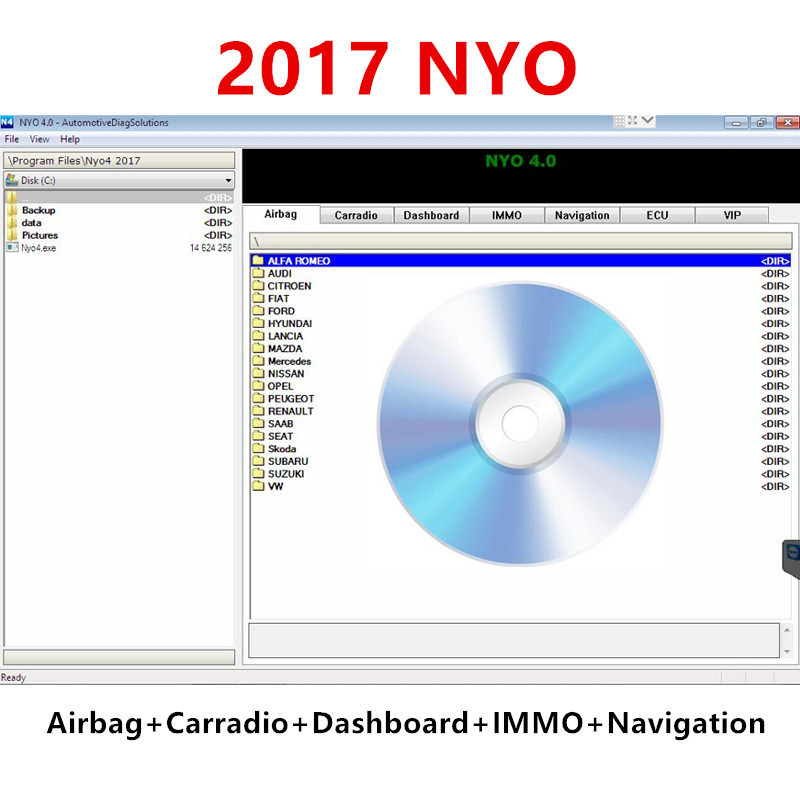 2017 NYO 4 Full Database Airba – обзор и цена Auto Repair Shop Software
