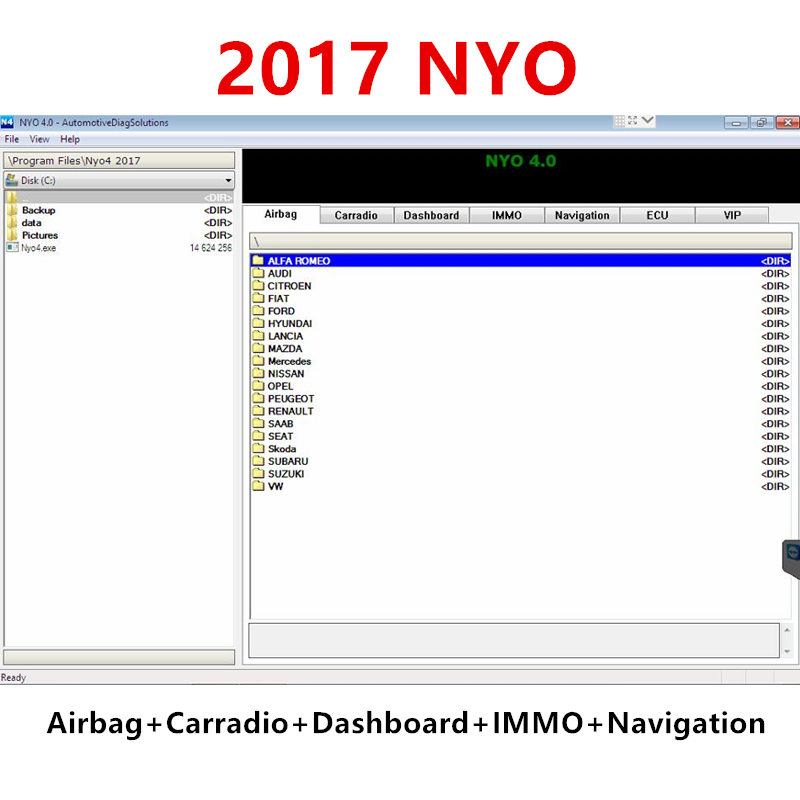 2017 NYO 4 Full Database Airba – обзор и цена Auto Repair Shop Software