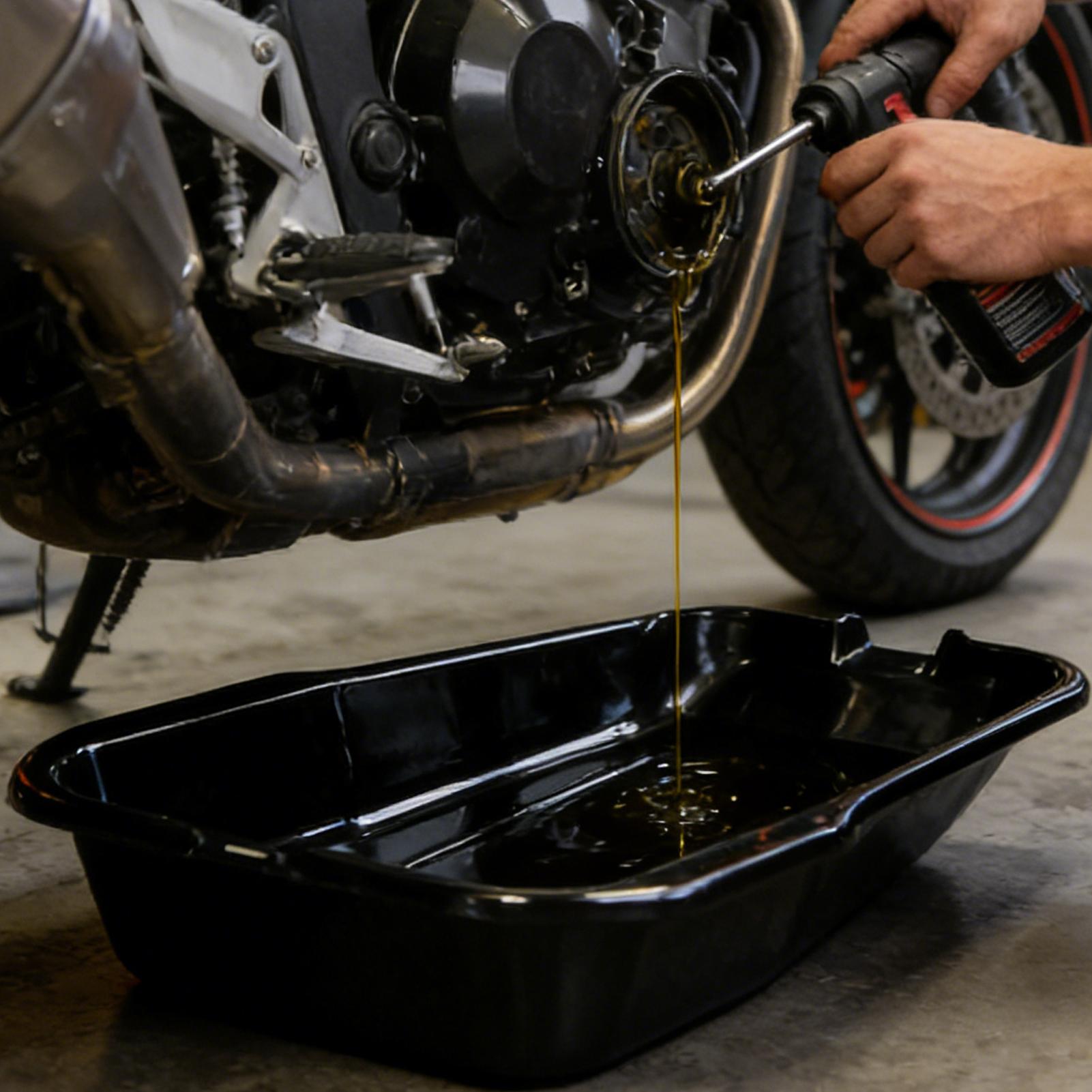 car waste oil pan Motorcycle a – обзор и цена Oil Drain Tank