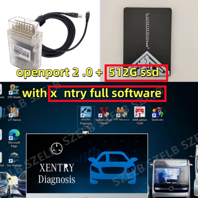 Xentry newest full diagnostic  – обзор и цена Auto Repair Shop Software