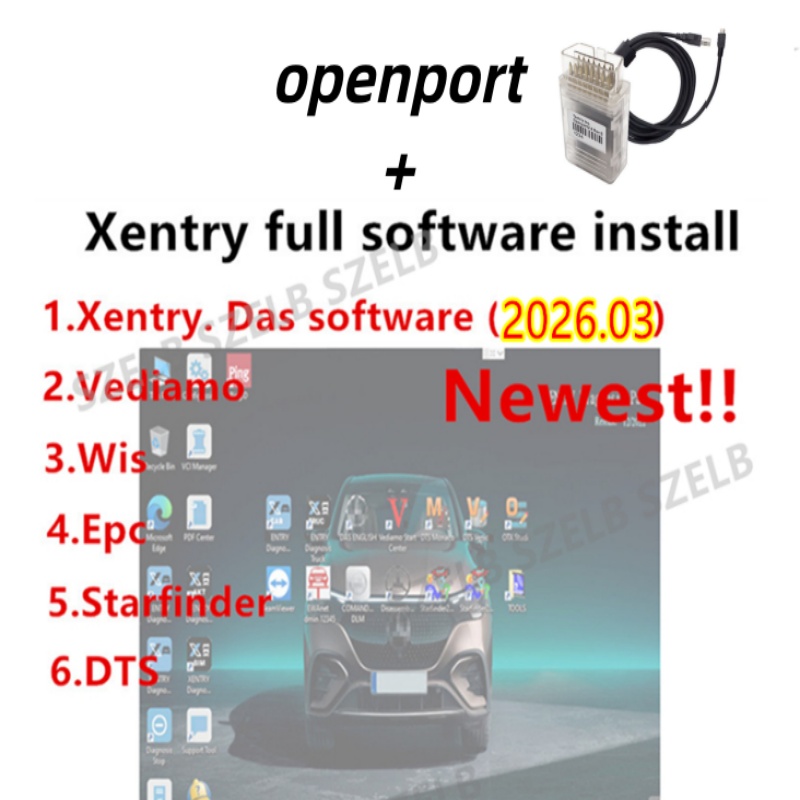 Xentry newest full diagnostic  – обзор и цена Auto Repair Shop Software