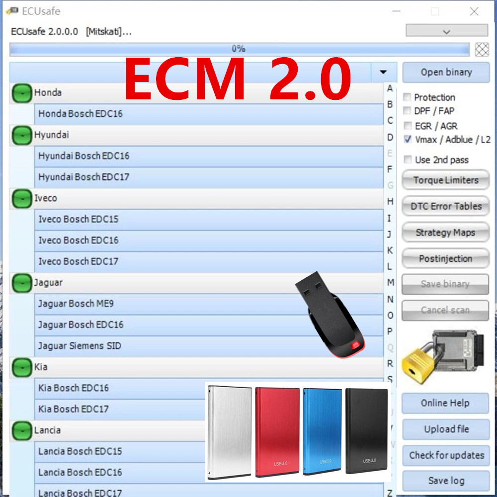 2025 Hot Selling ECUSafe 2.0 E – обзор и цена Auto Repair Shop Software