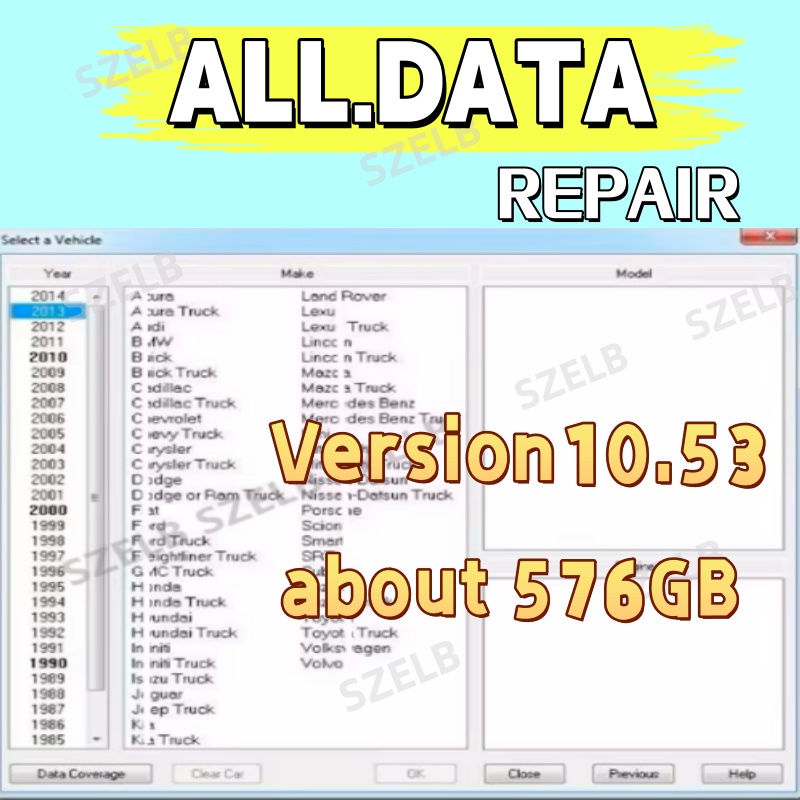 Alldata 10.53 update to 2014 y – обзор и цена Auto Repair Shop Software