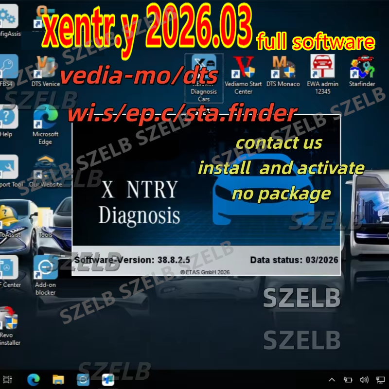 2026.3 Xentry full diagnostic  – обзор и цена Auto Repair Shop Software